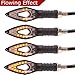 Produktbild Evermotor Universal Motorrad LED Running-Effekt Flowing Pattern Sequentieller Blinker Wasserdicht 2 Stück Quad Roller Chopper Cruiser ATV Moped
