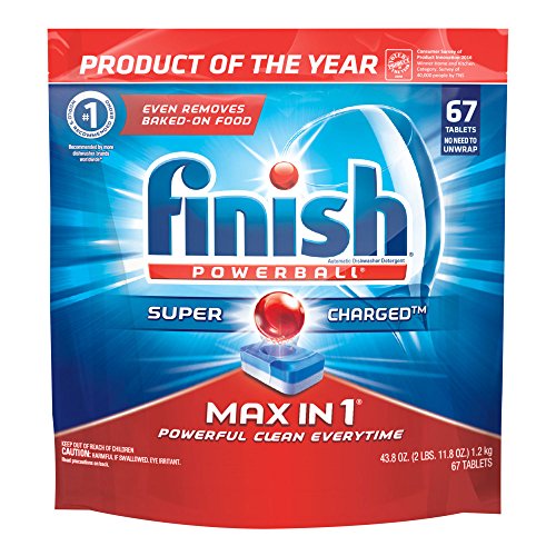 Finish Max In 1 Powerball, 63 Tablets, Super Charged Automatic Dishwasher Detergent, Fresh Scent RS.3161 (50.00% Off) - Amazon Finish Max In 1 Powerball, 63 Tablets, Super Charged Automatic Dishwasher Detergent, Fresh Scent RS.3161 (50.00% Off) - Amazon