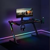 Aura RGB Ledli Oyuncu Masası