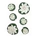 Produktbild PIXNOR Künstlicher Teich Pflanzen Lotus Lilien - 6pcs (weiß + grün)