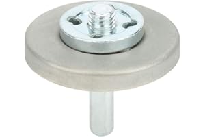 CUQUE Muela Abrasiva para Herramientas de Pulido - Piedra de Afilar de Recorte Familiar Muela Abrasiva de 5,6 cm de Diámetro, Disco Abrasivo de Diamante para Afilar Taladros, Tijeras, Cuchillos(800 Mesh)