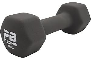 ‎PERFORMBETTER+ PERFORMBETTER+ PB Strong Neopren Kurzhantel, 1-10 kg, Rutschsichere Hantelgewichte in Einheitsgröße für Krafttraining & Muskelaufbau, Einzeln