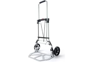 Yinleader Robuster Klappwagen aus Aluminium 100 kg Tragkraft, zusammenklappbar, Mehrzweckwagen