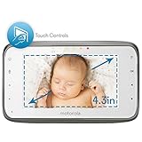 Motorola MBP 854 Connect – Wi-Fi Video Babyphone mit 4.3 Zoll Farbdisplay, weiß - 13