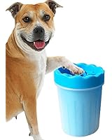 Ofspower Portable Dog Paw Cleaner, Pet Grooming Bathing Cleaning Brush Cup Dog Foot Cleaner (Medium)