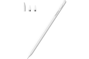 Penna Touch per iPad,CiSiRUN 6 Gen Lavora con Android iOS 1.5mm Pennino di Rame USB Ricaricabile Penne per cellulari-Apple iPad/PRO/Air/Mini/iPhone/Huawei/HTC/LG/all Smartphones&Tablet