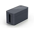 Durable CAVOLINE Cable Management Box S | Safely Store Power Blocks And Cables | Premium Flame Retardant Plastic | Small Box In Graphite - View #8