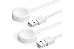 SHINEHALO [2 Packs] Apple Watch Charger for Apple Watch [Apple MFi Certified] USB Portable Fast Charging cable Compatible with iWatch Series 8 7 6 5 4 3 2 SE Ultra,1M/3.3ft Wireless Magnetic Charging Cable