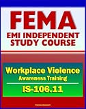 Image de 21st Century FEMA Study Course: Workplace Violence Awareness Training 2011 (IS-106.11) (English Edition)