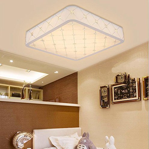 Preisvergleich Produktbild Jingzou LED Decke Wohnzimmer Acryl Lampen Beleuchtung 50*50CM 24W