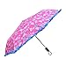Fendo pink color blue frill beautiful umbrella RS.526.00