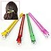 Pinzhi® 12pcs Colorful Hairdressing Sectioning Clips Clamps Hair Salon Styling Grip