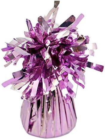 Helium Balloon Weights *13 Colours available* Baby Blue Black Pink Gold Green Iridiscent Orange Purple Red Silver for Wedding / Birthday / Anniversary / Baby / Christening (Baby Pink)