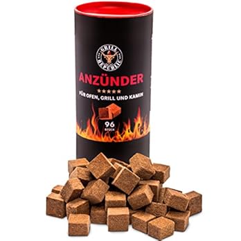 Ofen Anznder Kamin Anznder Grill Anznder Kologische Anzndwrfel Aus Holz Und Wachs Mit Extra Langer Brenndauer Geruchlos Und Umweltfreundlich