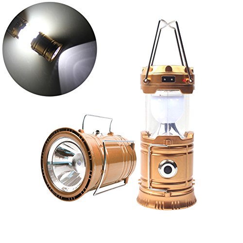 Janecrafts LED Laternen Zusammenklappbare Campinglampe Wasserdichte Zeltleuchte Aussenleuchte für Camping, Wandern, Notfall [Energieklasse A+]