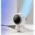 Fantasee Astronaut Portable Fan, Handheld Neck Fan, 3 Speeds USB Rechargeable Mini Cooling Personal Fan for Kids Adults Home Office Indoor Outdoor Gift (White)