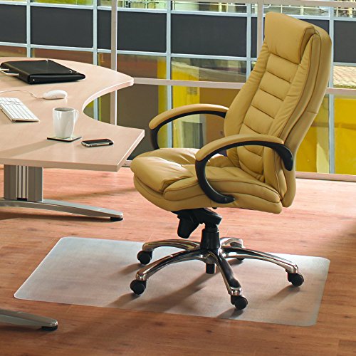 Floortex Advantagemat Phthalate-Free PVC Chair Mat for Hard Floors, 120cm x 300cm, Rectangular, Clear (FC1230025EV)