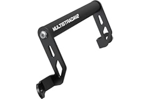 JAYWIS Navigazione Staffa Supporto per Navigatore per Moto per Ducati MULTISTRADA V2S V 2 S Travel 1260 1200 2016-2024 Supporto per Telefono GPS Supporto per Telefono Supporto Telefono(Black 6)