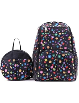 Zhhlaixing 2x Multi-function Mummy Baby Shoulder Borsa Diaper Nappy Backpack Changing Handbag