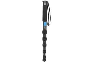 Depisuta Camera Monopod, Lightweight Carbon Fiber Telescop Portable Monopod med Anti Slip Design för DSLR Camera Phone Live Streaming Stand