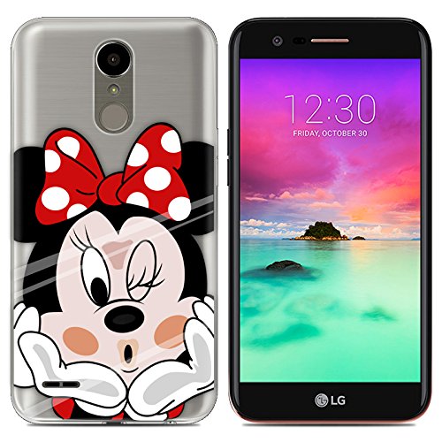 Funda LG K10 2017  DeepELE PERSONALIZADO Dibujo Amigable Medio Ambiente TPU Suave Shakeproof Protectora Carcasa Patr  n Encantador