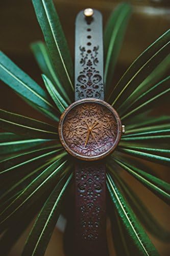 Wooden Watch King Mandala | Premium type Gift | Mandala sign products | Swiss Quarts Movment