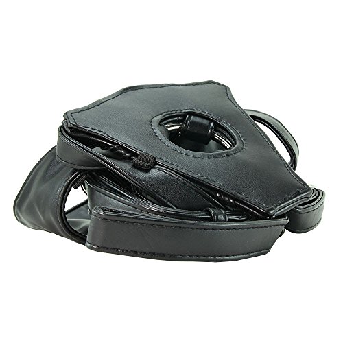 Preisvergleich Produktbild LUX FETISH Patent Leather Strap-on Geschirr schwarz