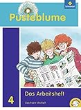 Image de Pusteblume. Das Sachbuch - Ausgabe 2011 für Sachsen-Anhalt: Arbeitsheft 4 mit Lernsoftware + FIT MI