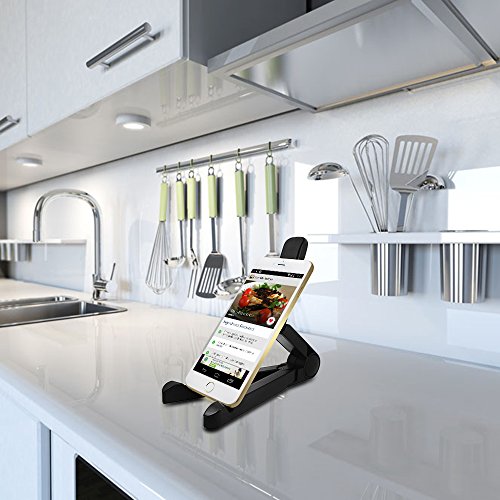 Senhai Einstellbare Tablette-Standplatz für Tablette der Größe 7-11inch wie iPad, Samsung Galaxy Tab, Unterstützt beweglicher faltbarer Einfache Fähig, als Foto-Rahmen-Support Gebrauchte - 7