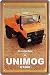 Produktbild Unimog - Der Alleskönner Truck LKW Blechschild 20 x 30 Retro Blech 1800