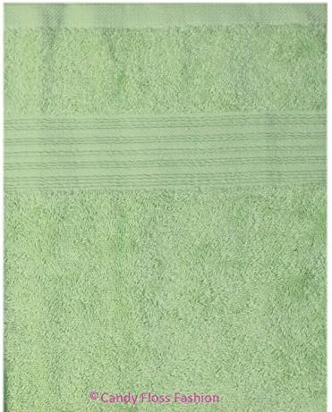 Candy Floss Attic 100% Egyptian Cotton Hand Face Bath Sheet Bale Luxury Pure Supersoft Towel Face Mint