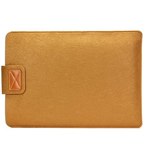 Original Urcover® 14,1 Zoll FILZ Laptop Tasche und Tablet Hülle passend für Ihr iPad, Lenovo Tablet, Samsung Tab, Netbook und viele weitere mobile Endgeräte [deutscher Fachhandel] Braun - 4