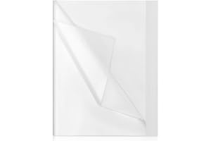 woric 100 Sheets White Tissue Paper, 50x70cm Large Tissue Paper Sheets for Packaging 17gsm for Christmas Wrapping Gifts Clothes Art Craft Decorations Party