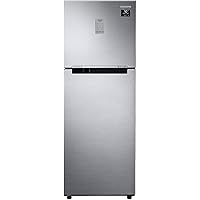 Samsung 253L 3 Star Inverter Frost Free Double Door Refrigerator (RT28T3743S8/HL, Elegant Inox, Convertible)