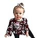 Produktbild togel Neugeborenes Baby Infant Mädchen Floral Langarm Jumpsuit Kleidung Outfits Jungen Mädchen Weihnachten Kurzarm kindermode babysachen kinderkleidung kaufen Baby-Anzug