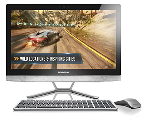 Lenovo B50-30 60,5 cm (23,8 Zoll Full HD) All-in-One Desktop PC (Intel Core-i7-4785T, 8GB RAM, 1008GB SSHD, NVIDIA GeForce 840 A, DVD, Windows 8.1) silber