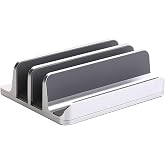 McStorey Laptop Standı Dikey Metal Stand MacBook ile Uyumlu Ergonomik Notebook Bilgisayar Tutucu Masa&uuml;st&uuml; D&uuml;zenleyici Al&uuml;miny