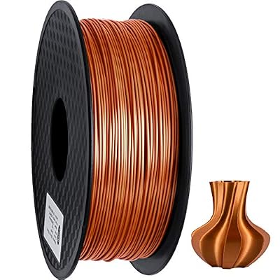 GEEETECH PLA filament 1.75mm Silk Copper, Imprimante 3D Filament PLA 1kg Spool