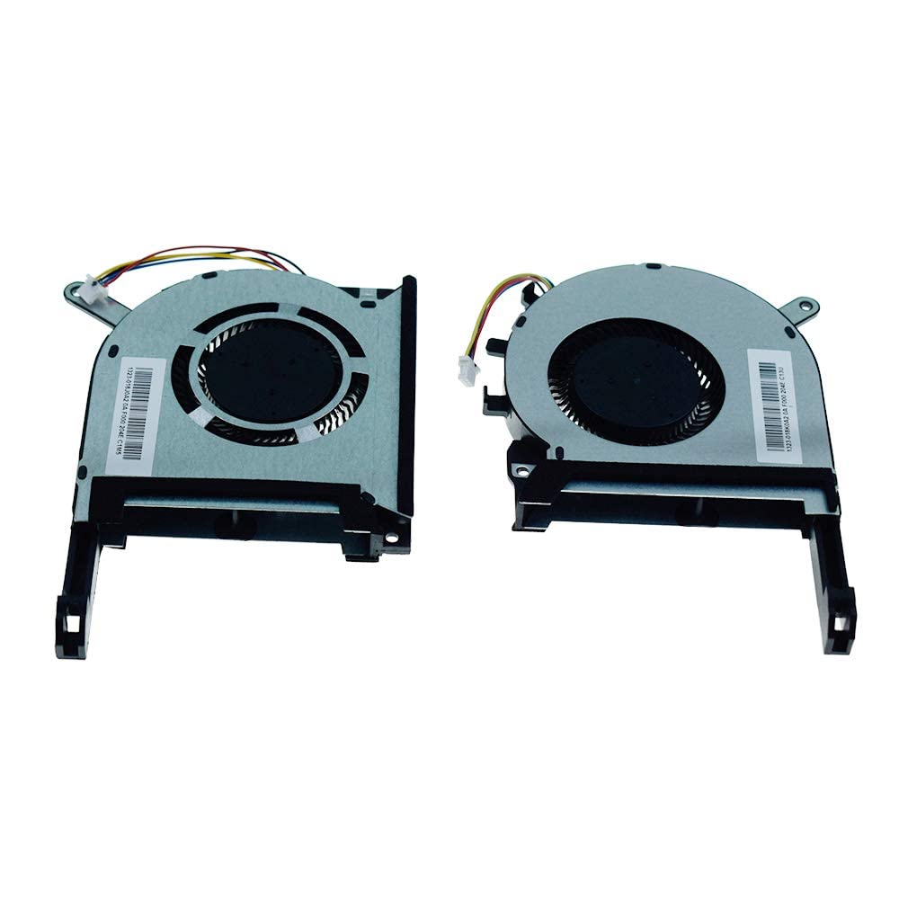 Swiztek Laptop CPU & GPU Cooling Fan for Asus TUF FX505DT FX705DU FX705DD FX705DT FX705G FX505D FX505GE L+R Pair
