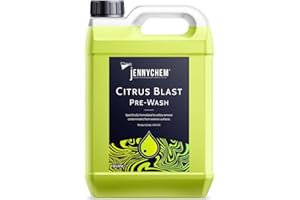 JENNYCHEM INDUSTRIAL CHEMICALS Citrus Pre-Wash Car Cleaner - Breaks Down Dirt, Road Grime, Insect Remover, Oil Remover & More - 5L