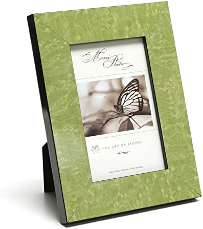 Maxxi Designs Millefiori Frame, 4" x 6", Lime Green
