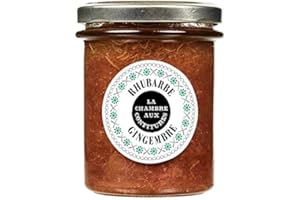 La Chambre aux Confitures, Rhabarber Ingwer Konfitüre, aus Frankreich, 200g