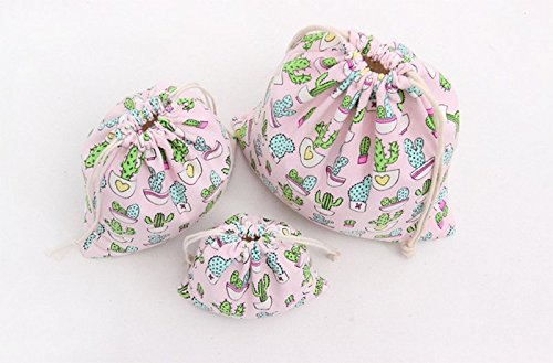 Cdet 1 Pcs Lagerung Tasche Kaktus Groß Baumwolle Strahl Mund Kordelzug Tee Geschenk Süßigkeiten Rauchen Taschen Aufbewahrungsbeutel Kosmetiktaschen Wäschesack Aufbewahrungs Tasche - 8