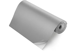 GELAISI Patchs de réparation pour veste en duvet tissu en Nylon 20x200cm,Auto-adhésif, imperméable et résistant aux déchirures pour réparer Les Trous dans Les doudoune, sac de vêtements de tente (Gris)