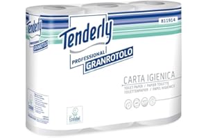 Carta igienica granrotolo Tenderly professional - 2 veli - 280 strappi - 811914 (conf.6)