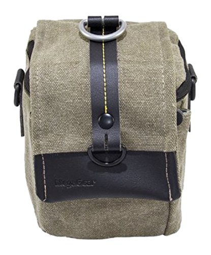 MegaGear   Ultra Light   Camera Case Sac vert pour Canon SX50 HS  Sx510 HS  Sx500  Nikon 1 S1  Nikon 1 J3  Canon PowerShot SX400 IS  Nikon B500  P7800  Nikon L820  L830  Panasonic FZ200  Sony H200  Sony nex-3n  Sony Nex-5R  Sony A5000 with 18-55 Lens  Fuji s8200