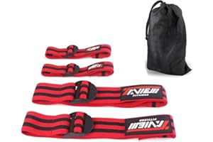 TAVIEW Bandas de oclusión para Mujeres Glutes & Hip Building, Blood Flow Restriction Bands BFR Bundle Booty Bands, Best Fabric Resistance Bands for Exercising Your Butt, Squat, Thigh, Fitness