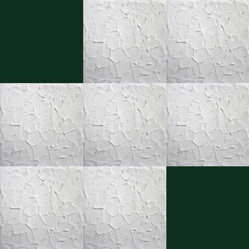 20 m2 Deckenplatten Styroporplatten Stuck Decke Dekor Platten 50x50cm, Nr.11 - 2