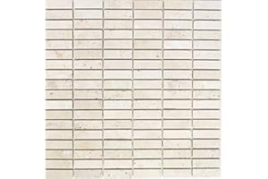 MOSANI Mosaik MOS43-46158 Chiaro Travertin Carrelage en pierre naturelle Beige