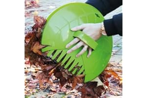 RILOOP 2Pc Large Garden Leaf Grabber Handheld Collector Grabs Gather Leaves Cleaning